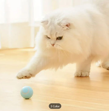 Interactive Smart Cat Toy Ball – Automatic Rolling Ball with Two Modes